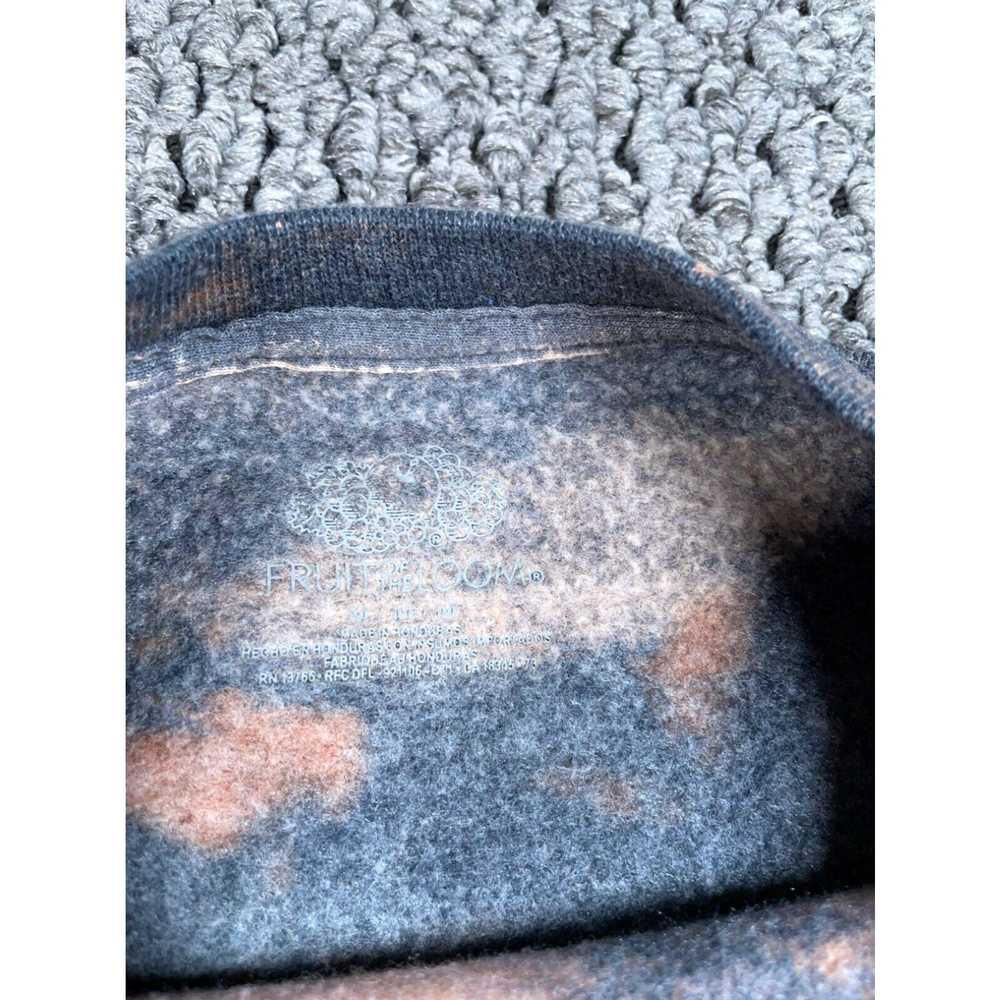 Hanes Bad Bunny Bleach Tie Dye Sweatshirt Adult M… - image 3
