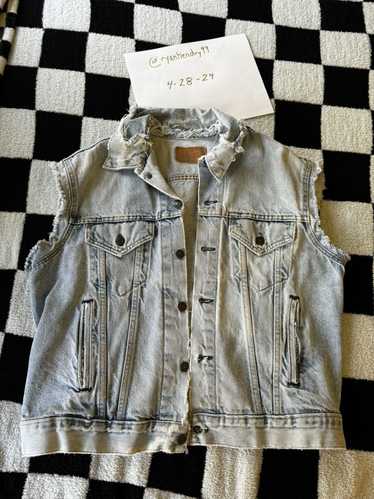 Levi's × Vintage Vintage Levi’s Cutoff Denim Vest