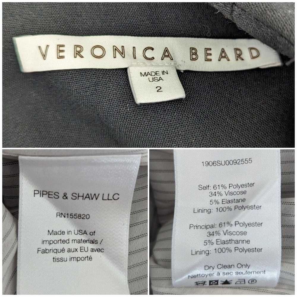 Veronica Beard Womens Sz 2 Cutler Sleeveless Crew… - image 3