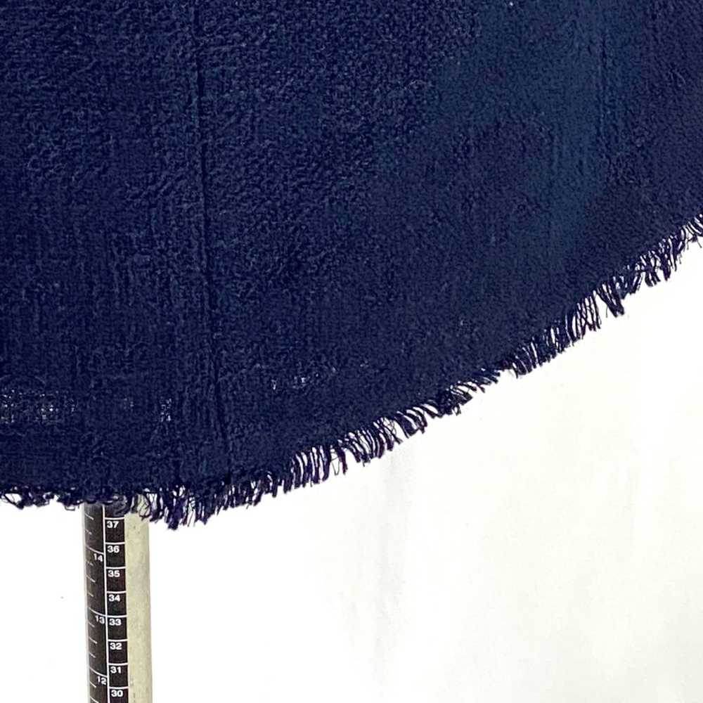 Karl Lagerfeld Navy tweed sleeveless sheath dress… - image 5