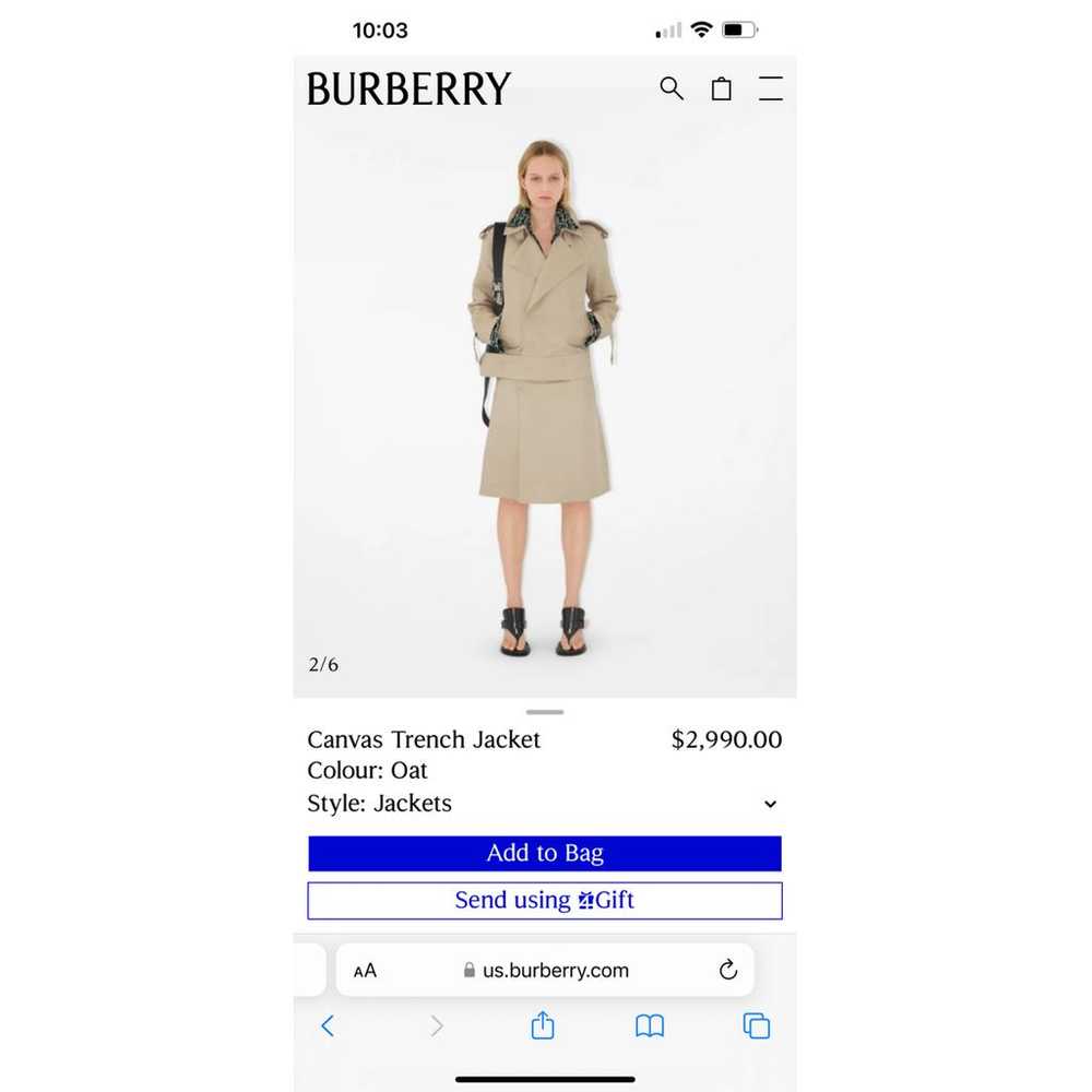 Burberry Trench coat - image 4