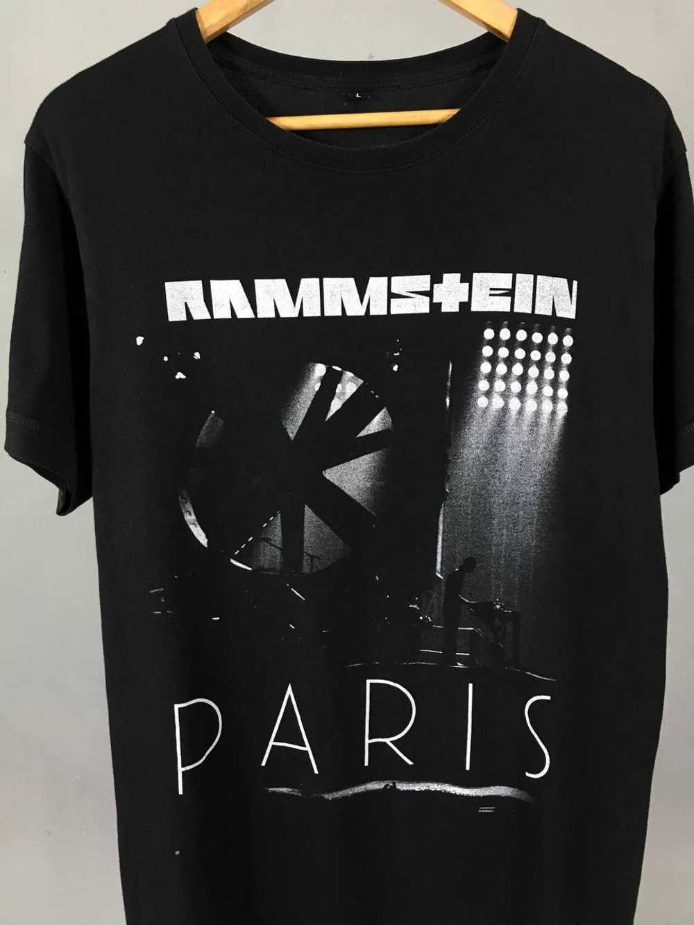 Band Tees × Rock T Shirt × Vintage Rammstein Pari… - image 3