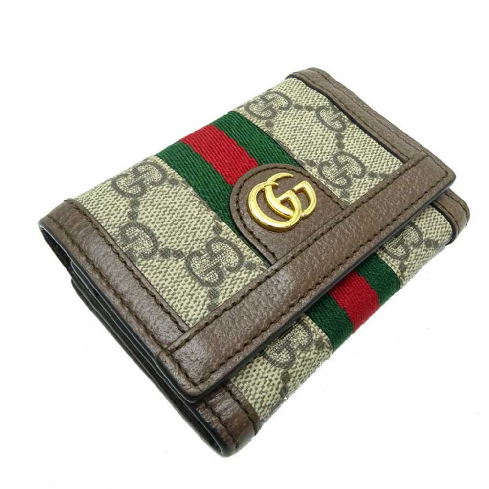 Gucci Gucci Ophidia GG Compact Wallet Women's Tri… - image 4