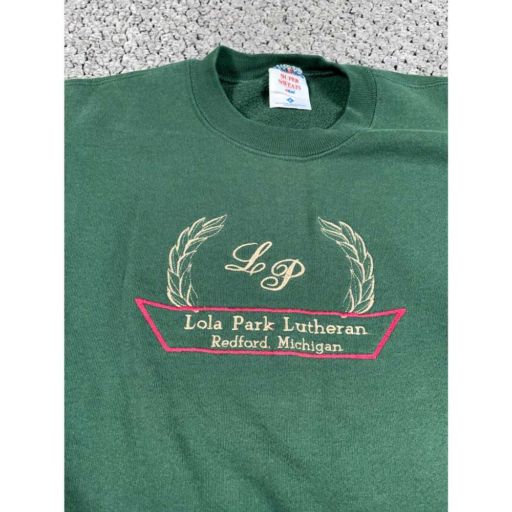 Jerzees VTG Michigan Lola Park Lutheran Sweatshir… - image 3