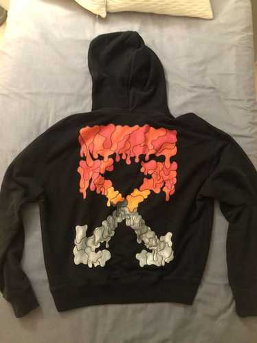 Off-White OFF-WHITE MARKER HOODIE BLACK/RED - image 1