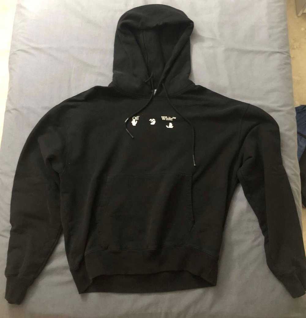 Off-White OFF-WHITE MARKER HOODIE BLACK/RED - image 2