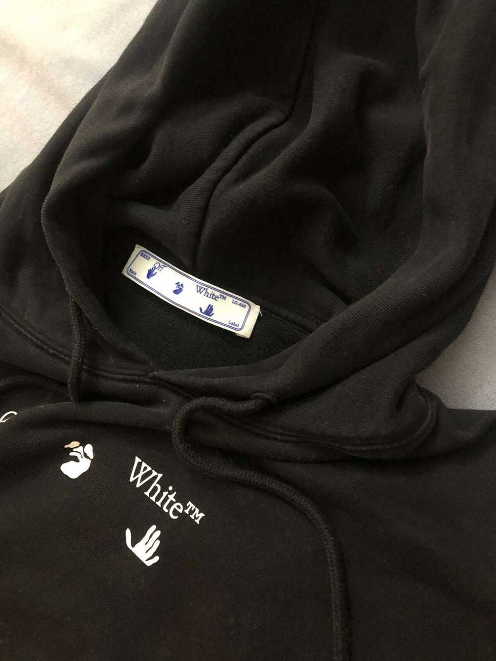 Off-White OFF-WHITE MARKER HOODIE BLACK/RED - image 6