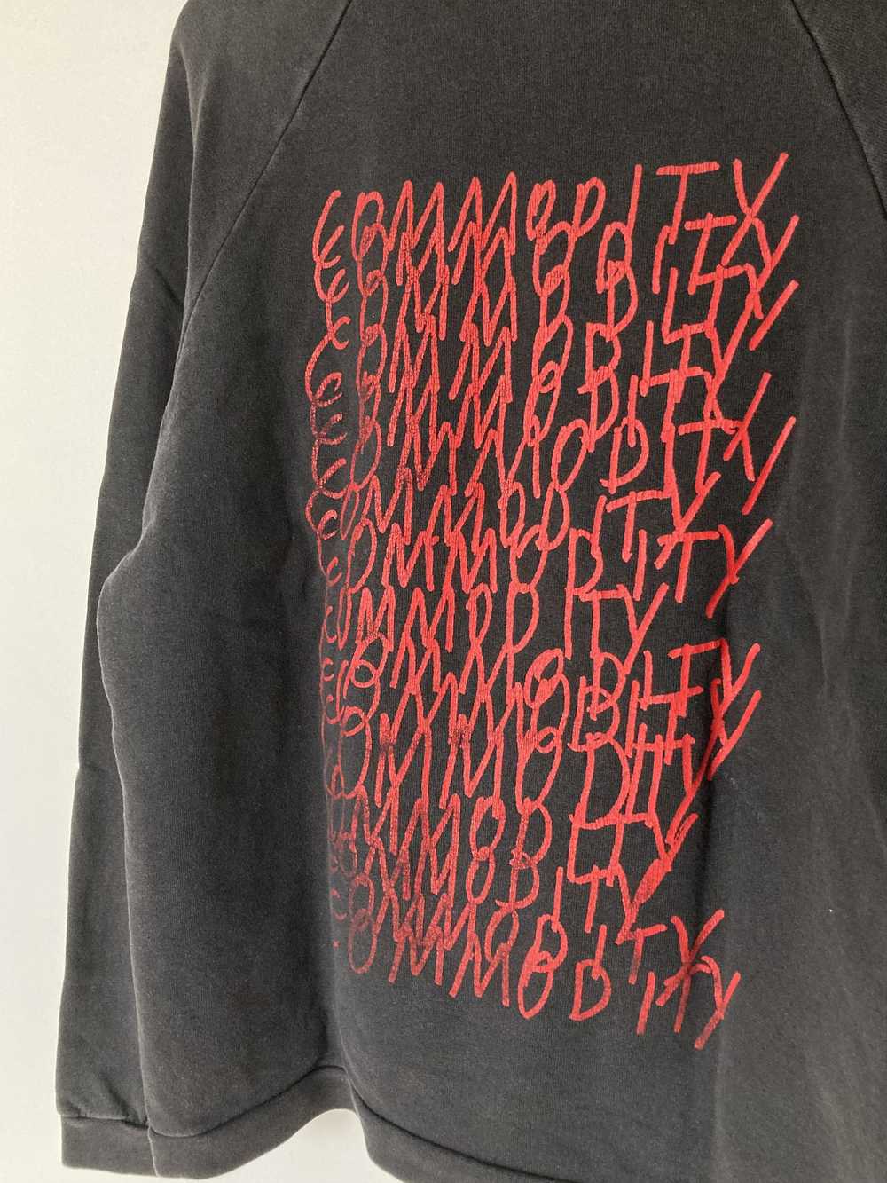 Raf Simons Raf SS03 Consumed "Commodity" sweater - image 4