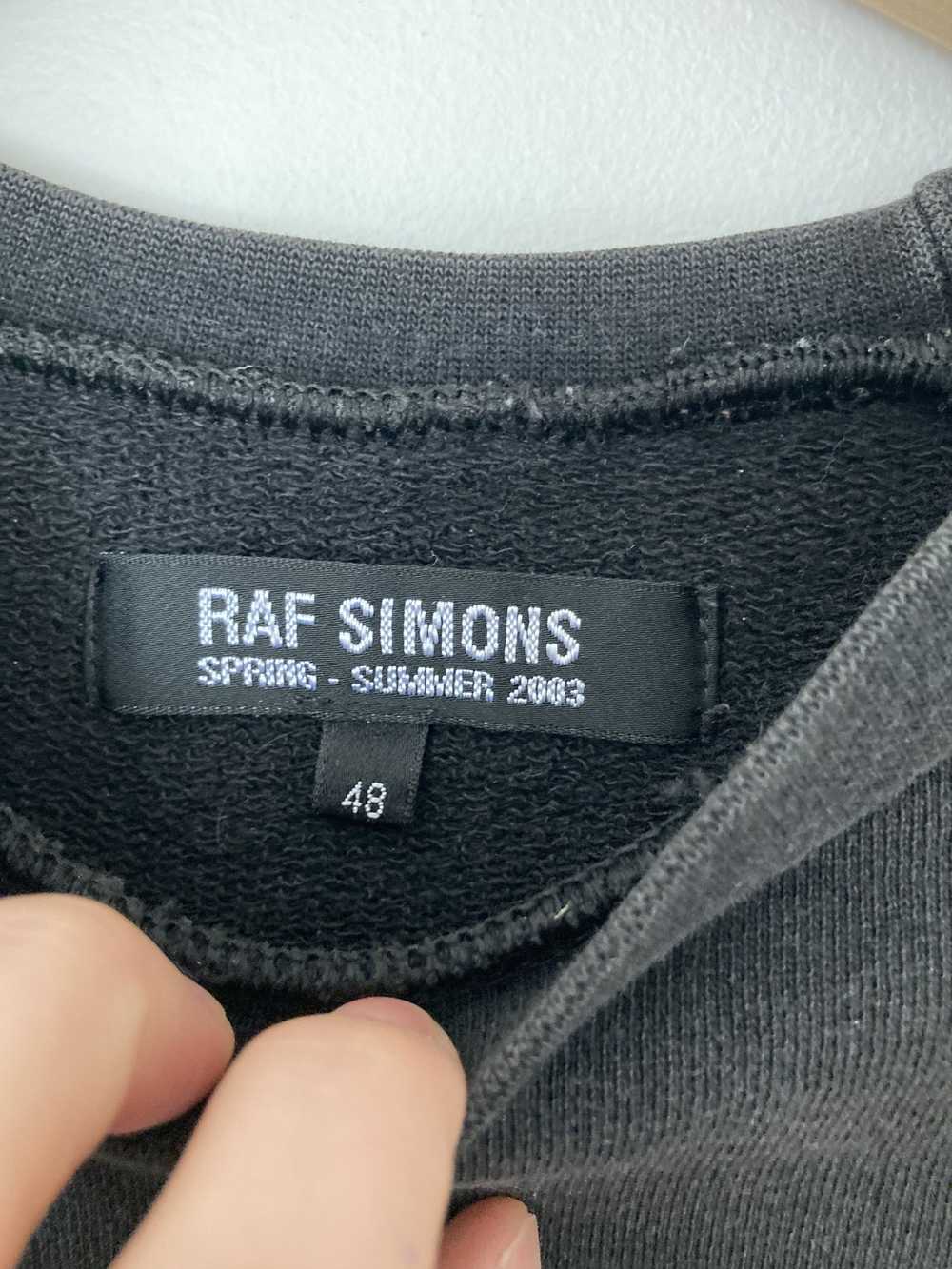 Raf Simons Raf SS03 Consumed "Commodity" sweater - image 7