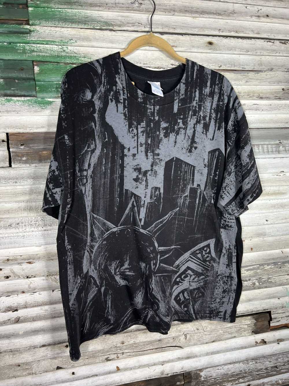 Vintage Vintage New York AOP Shirt - image 2