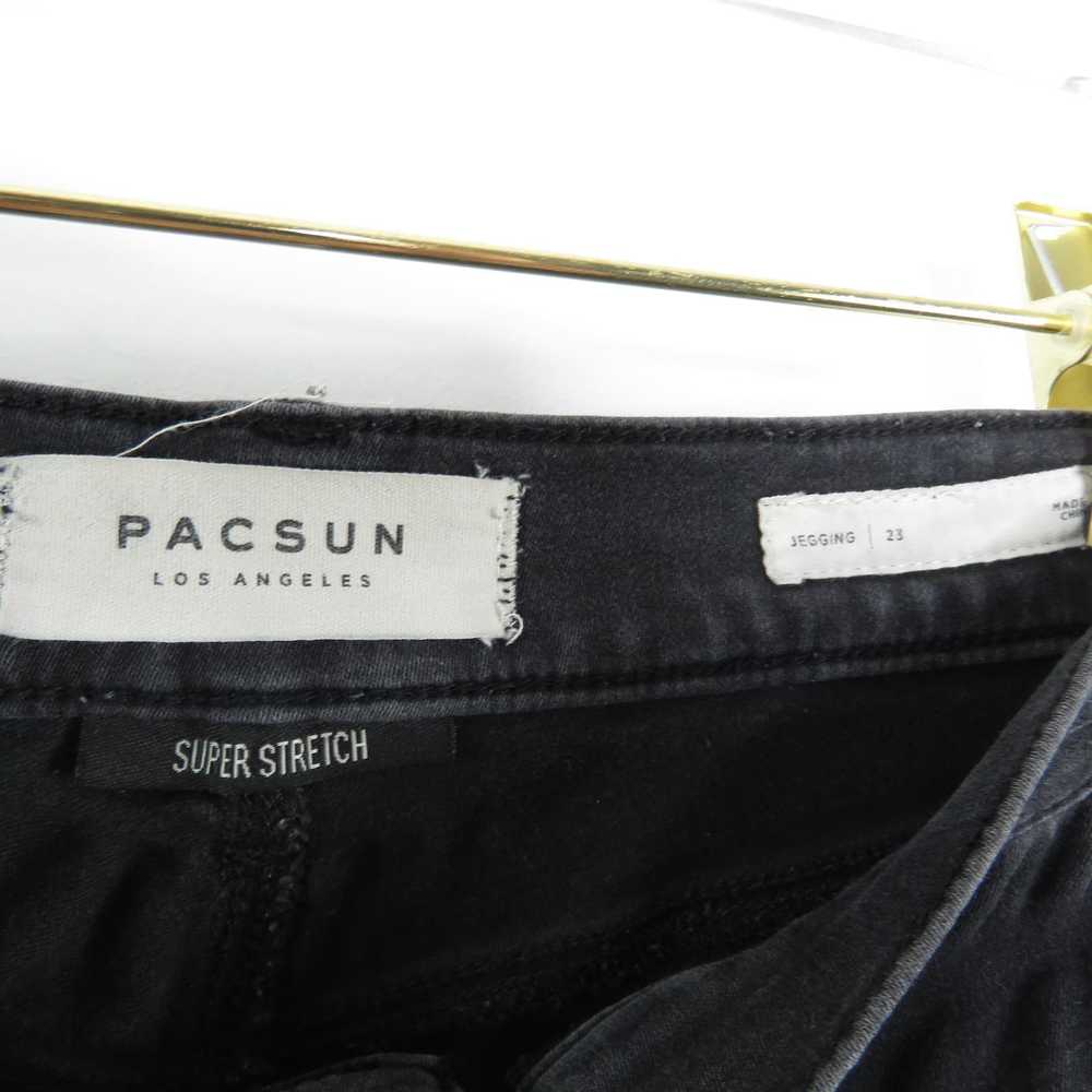 Pacsun Pacsun Black Ripped Skinny Jeans Leggings … - image 7