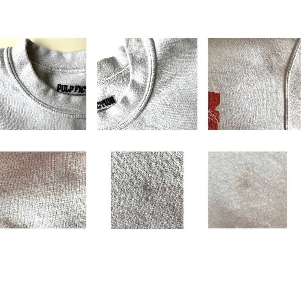 Art × Streetwear Vtg Pulp Fiction Sweatshirt Smal… - image 12
