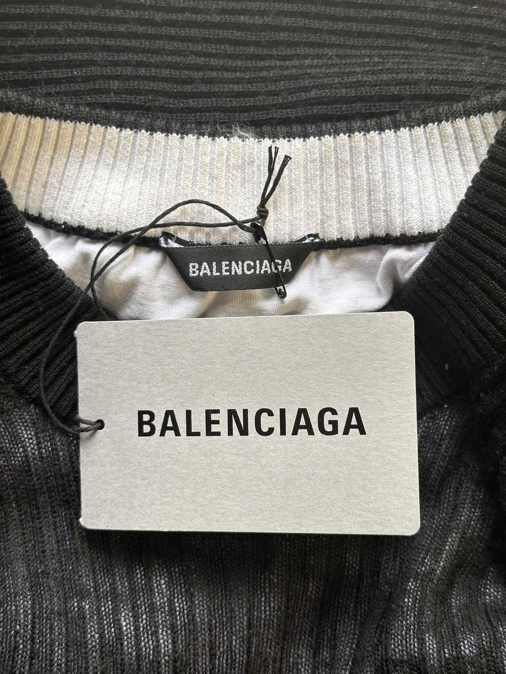 Balenciaga FW20 Balenciaga Layered Tee/Knit Sweat… - image 5