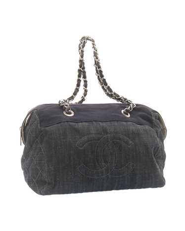 Chanel Denim Matelasse Chain Shoulder Bag