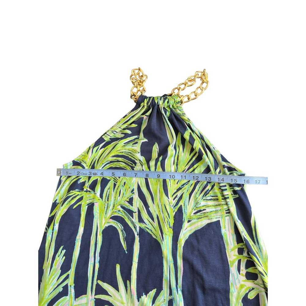 Lilly Pulitzer Lara Big Bam Gold Chain Tropical S… - image 9