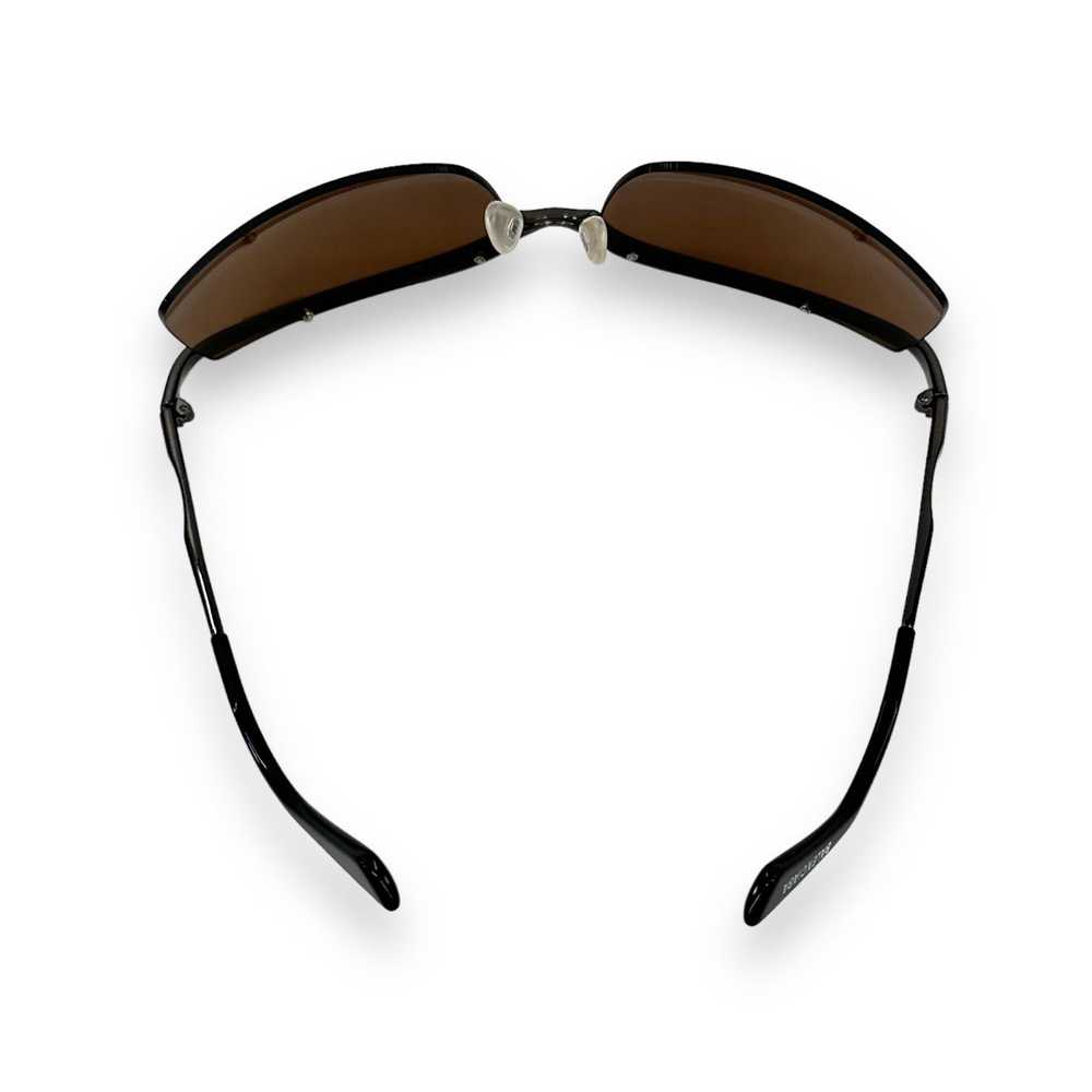 Balenciaga Black & Brown Y2K Style 70MM Rectangle… - image 4