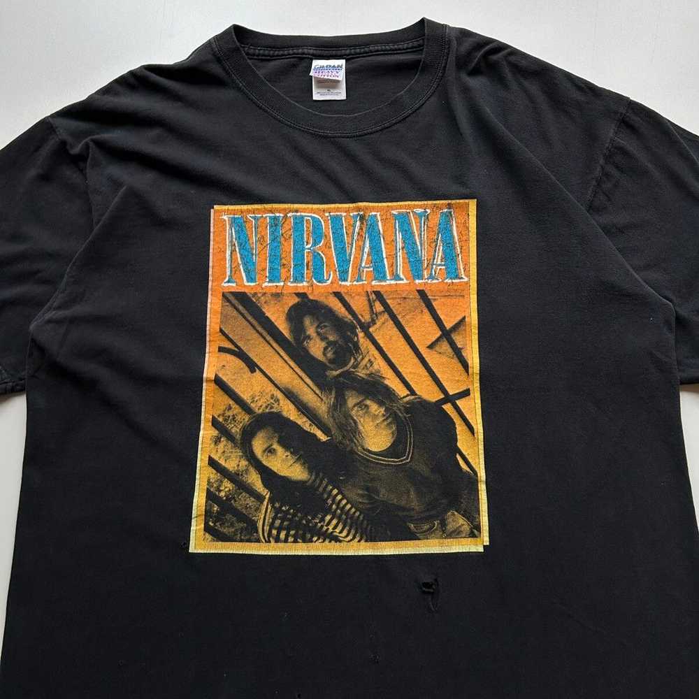 Band Tees × Nirvana × Vintage Vintage 2004Y2K Nir… - image 2