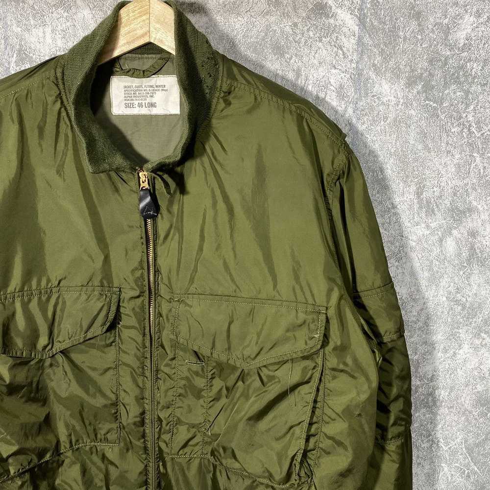 Alpha Industries × Military VINTAGE ALPHA INDUSTR… - image 2