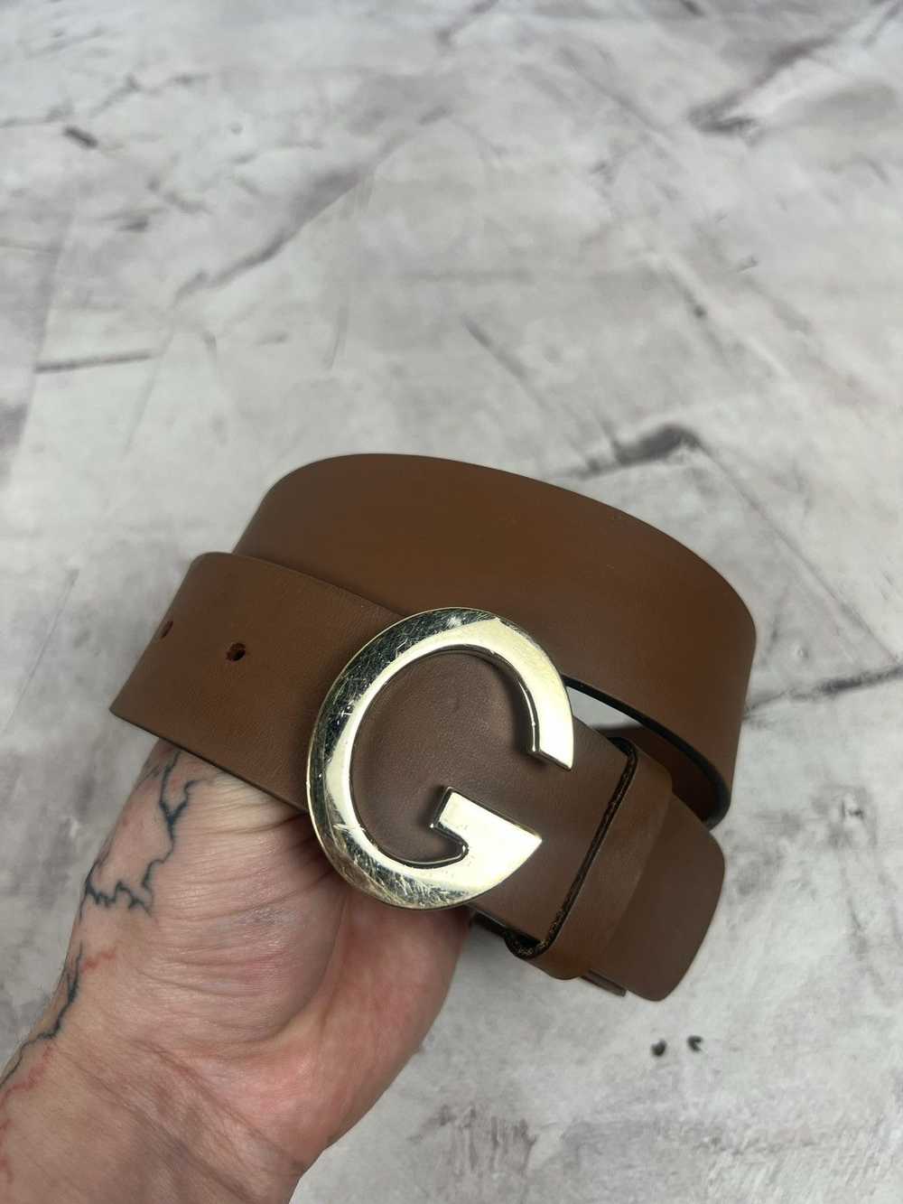 Gucci × Luxury × Streetwear Gucci G logo belt - image 2