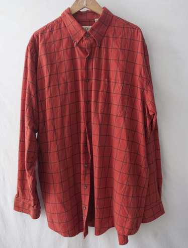 Viyella Viyella Shirt Orange Flannel Size 2XLT - image 1