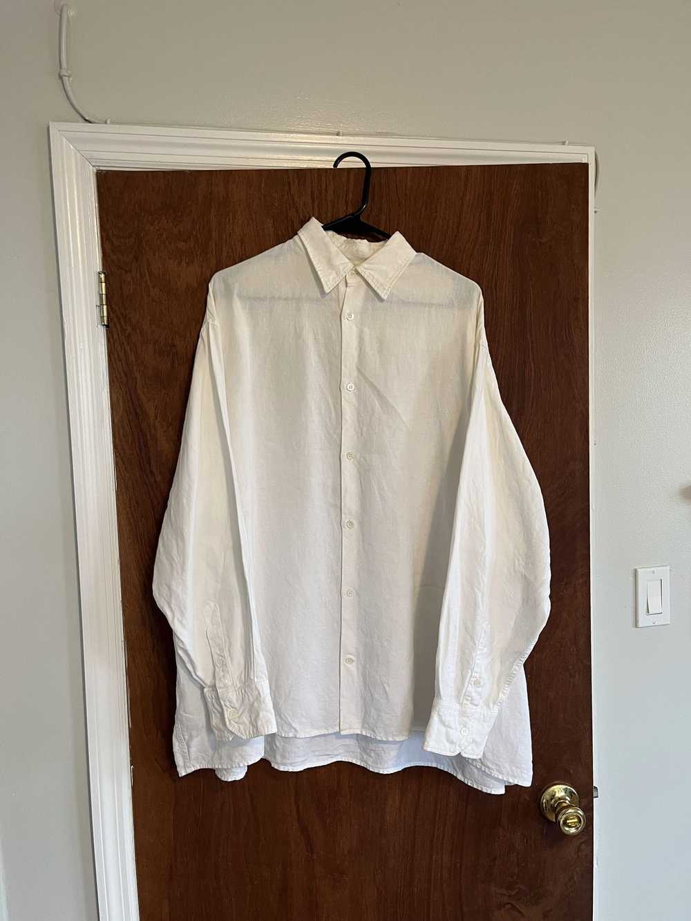 Raf Simons SS2017 Oversized Linen Shirt - image 2