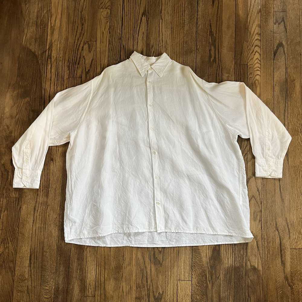 Raf Simons SS2017 Oversized Linen Shirt - image 4