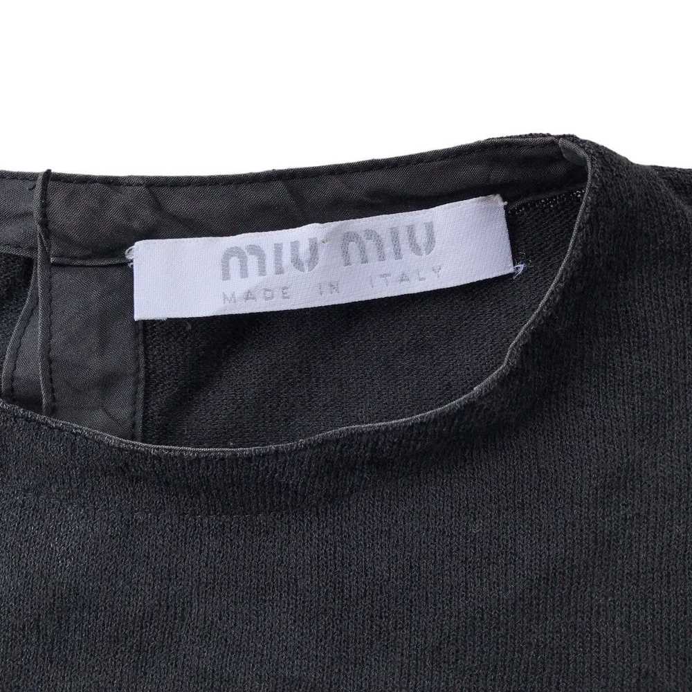 Miu Miu Miu Miu Mesh Longsleeve Tshirt - image 2