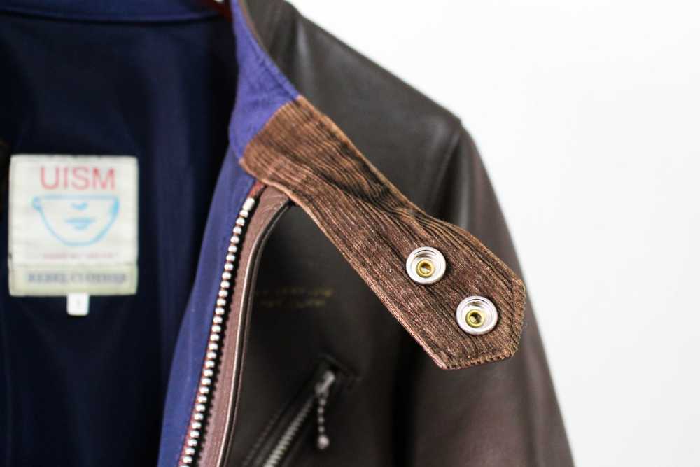 Undercover Last Drop FW08 Cafe Racer Leather Jack… - image 10