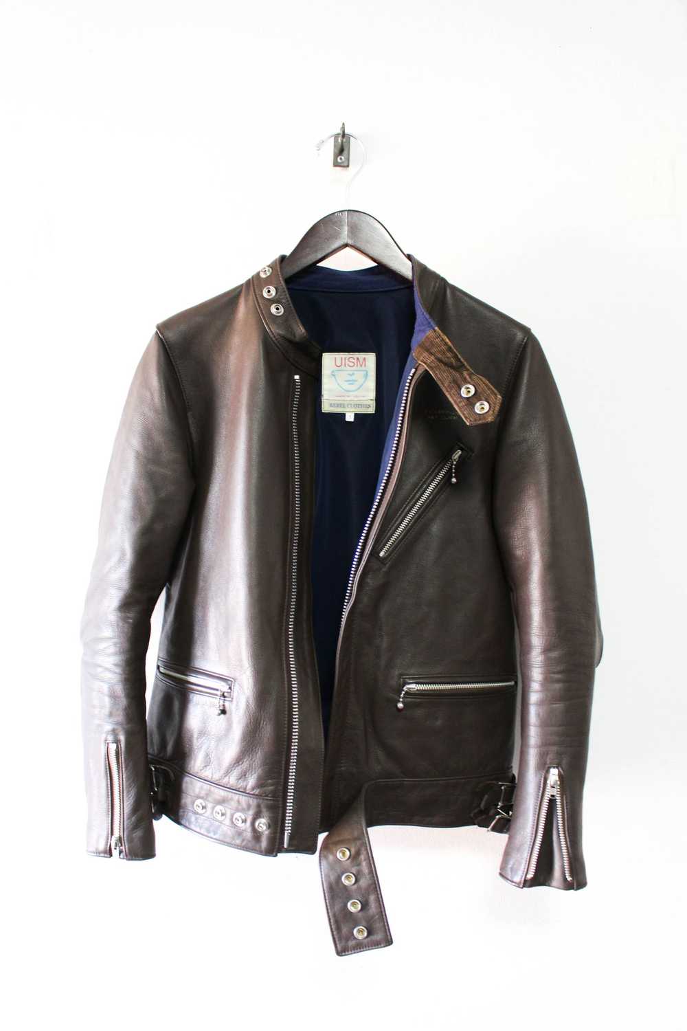 Undercover Last Drop FW08 Cafe Racer Leather Jack… - image 2