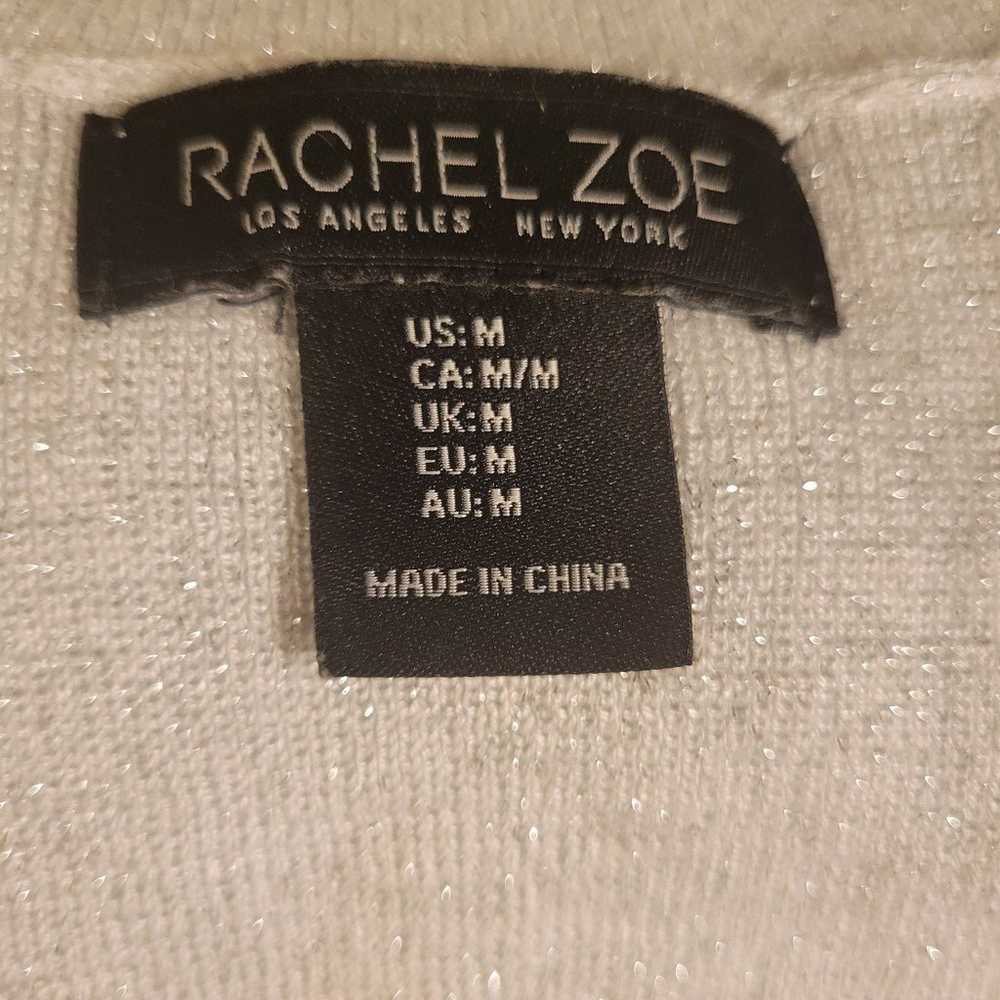 Rachel Zoe Silver Dress Size M - image 6