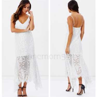 $306 Shona Joy x Revolve White Lace Handkerchief … - image 1