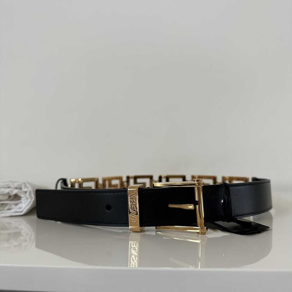 Versace Leather belt - image 5