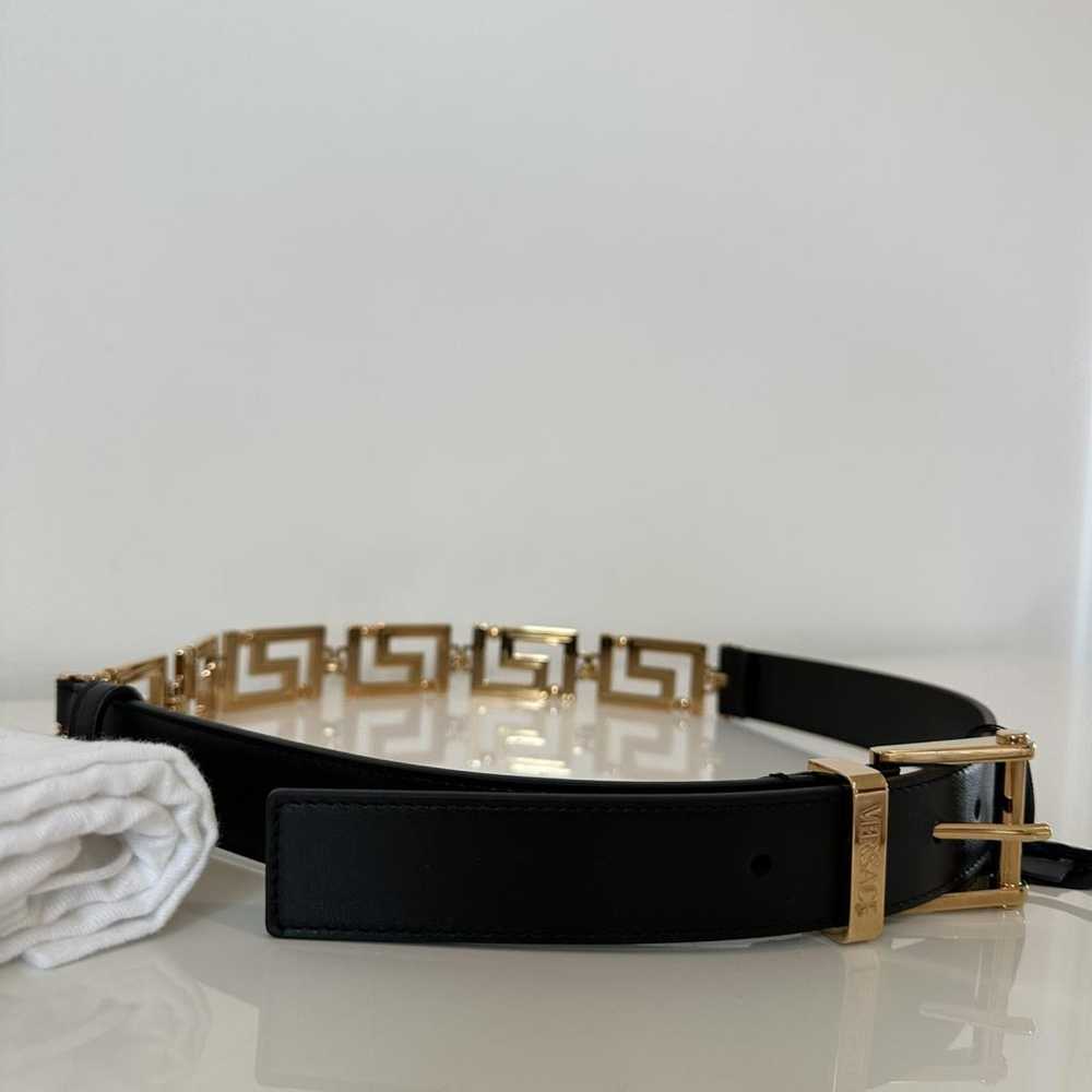 Versace Leather belt - image 7