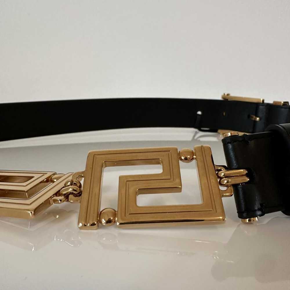Versace Leather belt - image 9