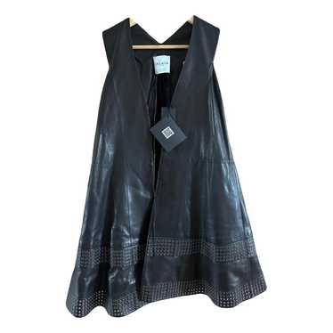 Alaïa Leather mid-length dress - image 1