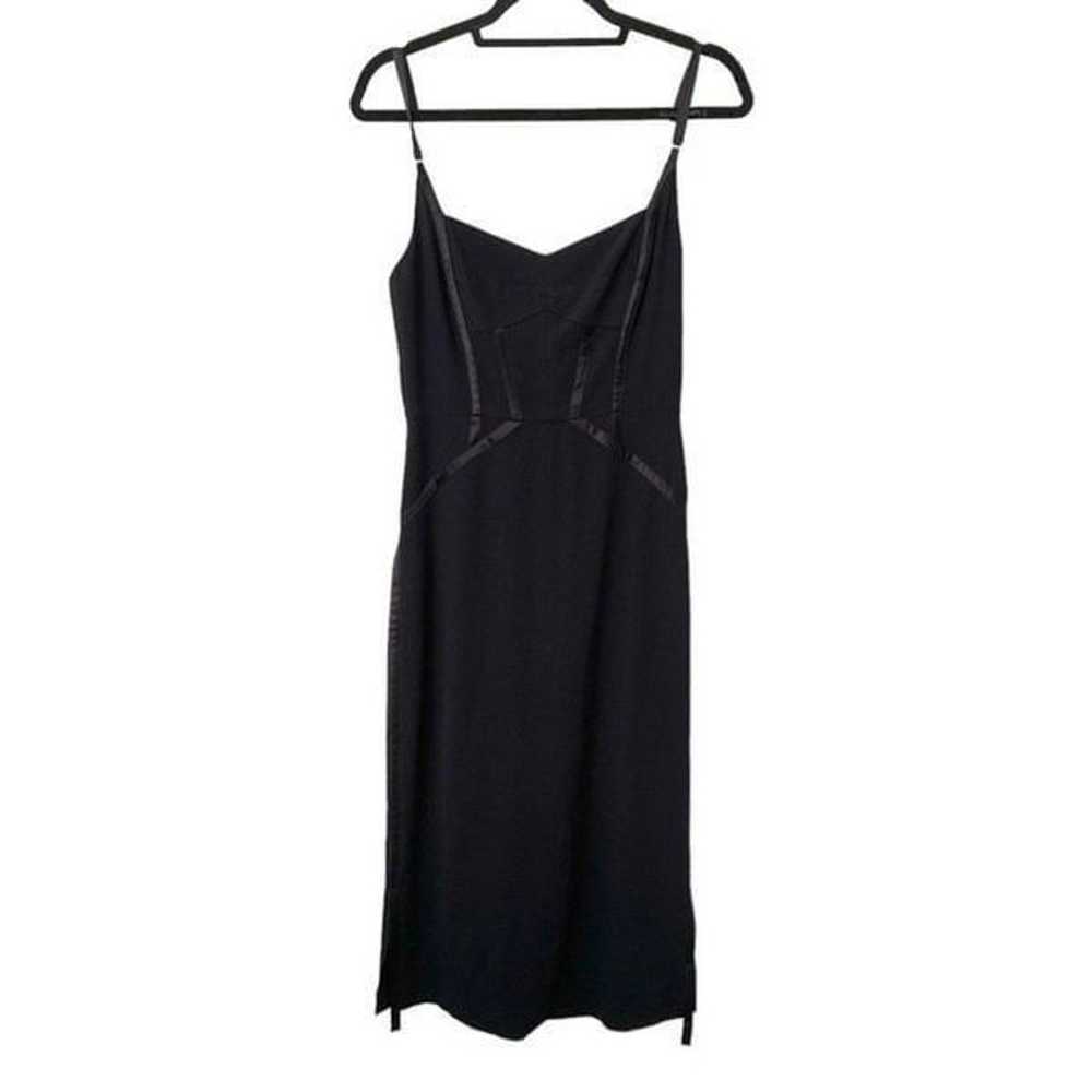 GREY JASON WU Corset Style Midi Dress NWOT Sz 4 - image 1