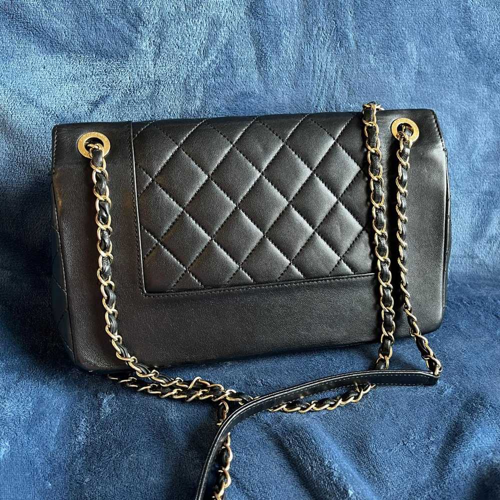 Chanel Mademoiselle leather handbag - image 2