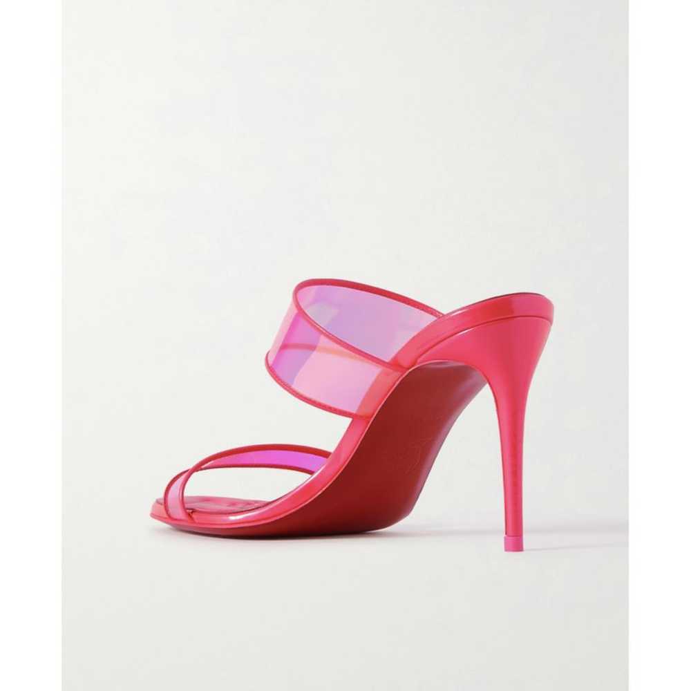 Christian Louboutin Leather sandal - image 2