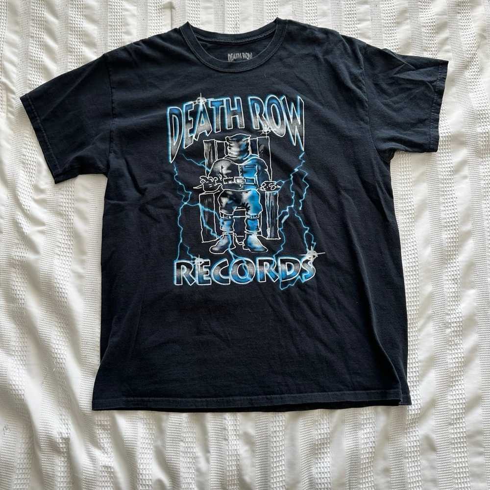 Black Death Row Records T Shirt - image 1