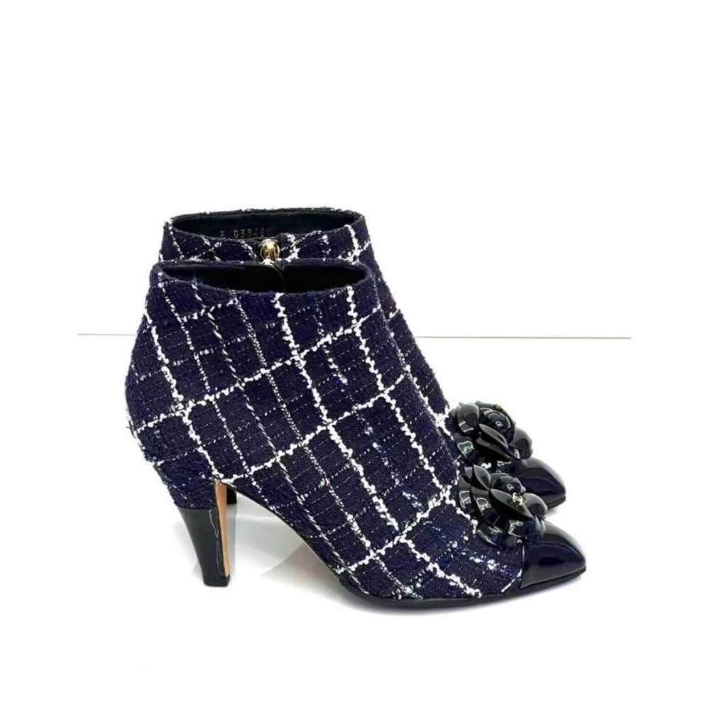 Chanel Tweed ankle boots - image 2