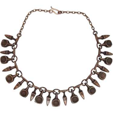 Eric Scott Robbert - Sand Cast Bronze Necklace - … - image 1