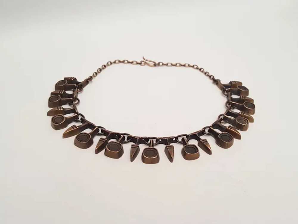 Eric Scott Robbert - Sand Cast Bronze Necklace - … - image 4