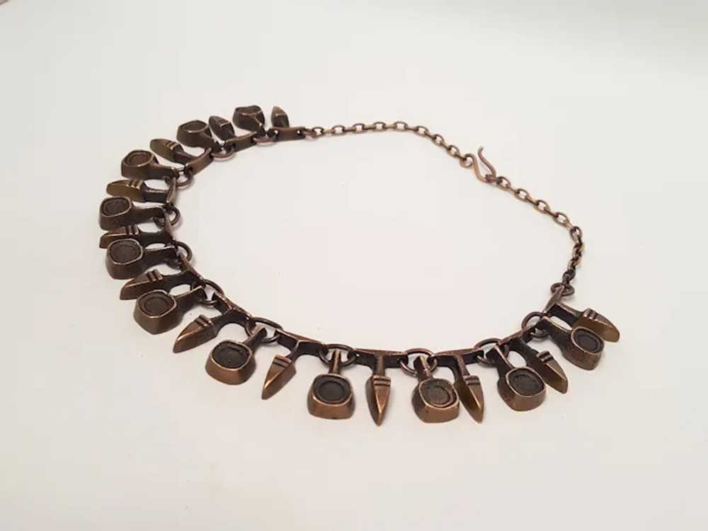 Eric Scott Robbert - Sand Cast Bronze Necklace - … - image 5