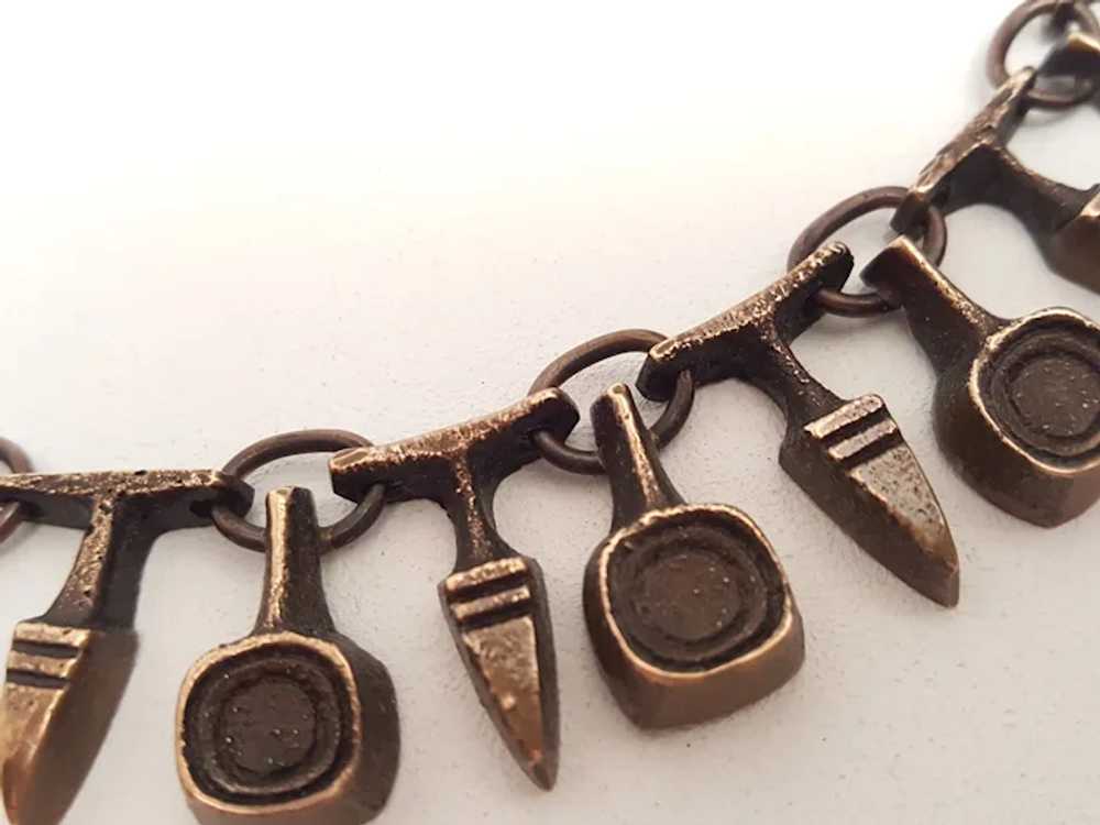 Eric Scott Robbert - Sand Cast Bronze Necklace - … - image 7