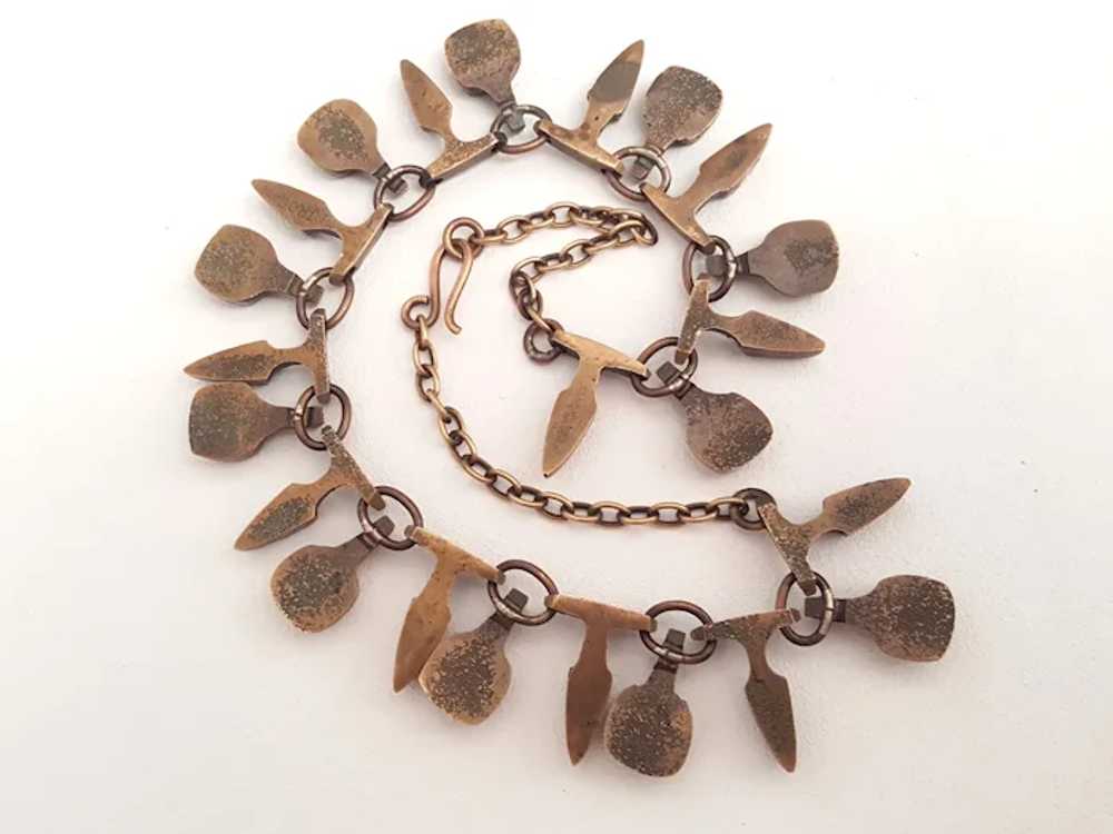 Eric Scott Robbert - Sand Cast Bronze Necklace - … - image 8