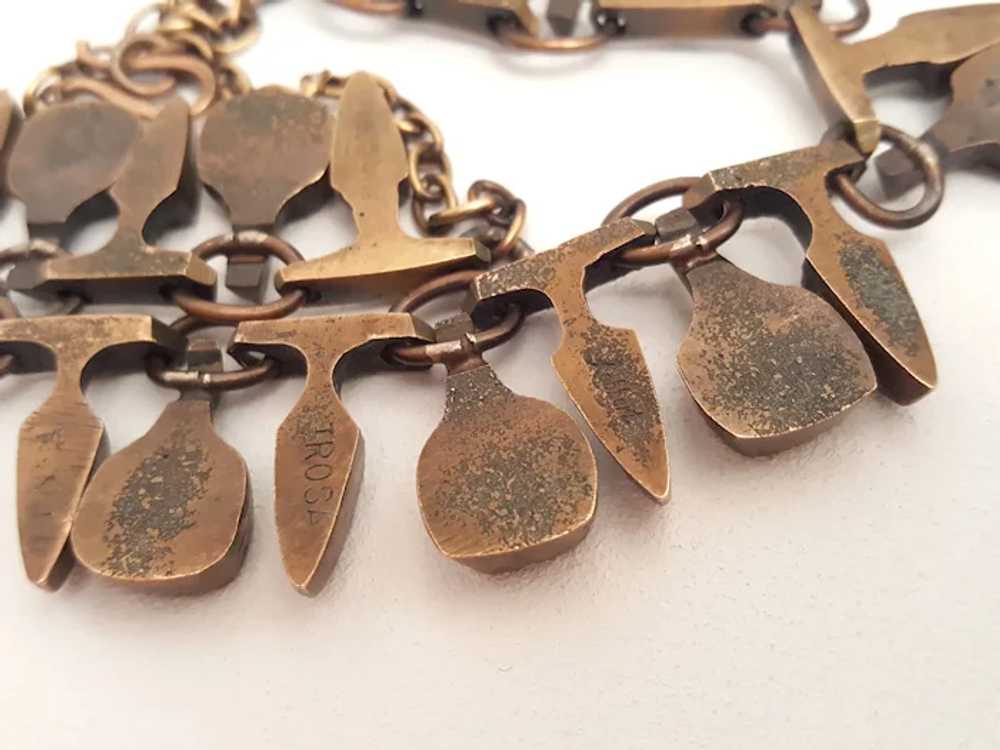 Eric Scott Robbert - Sand Cast Bronze Necklace - … - image 9