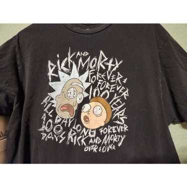 Mens rick and morty forever shirt XL - image 1