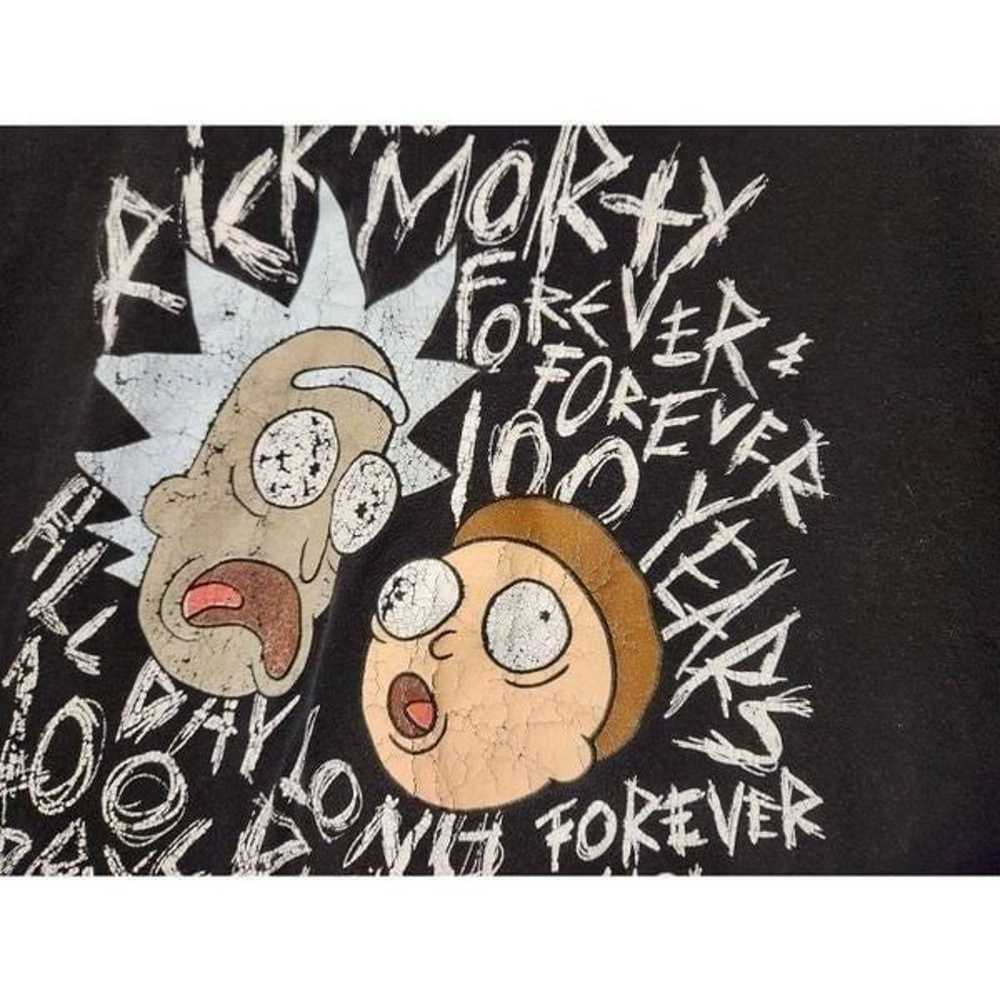 Mens rick and morty forever shirt XL - image 4