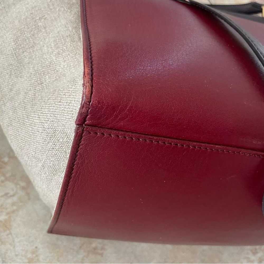 Celine Trapèze leather handbag - image 8