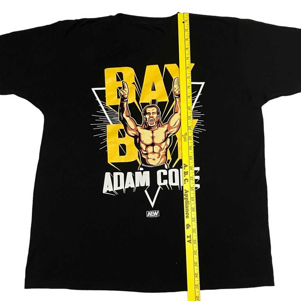 AEW T Shirt Adult Large  Adam Cole Bay Bay All El… - image 6